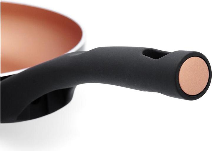 Image du produit Pyrex Poêle Action Aluminium gaufré Cuivre 24 cm (24 cm, Poêle à frire, Aluminium)