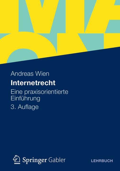 Energie-Label Internetrecht (Deutsch, Andreas Wien, 2012)