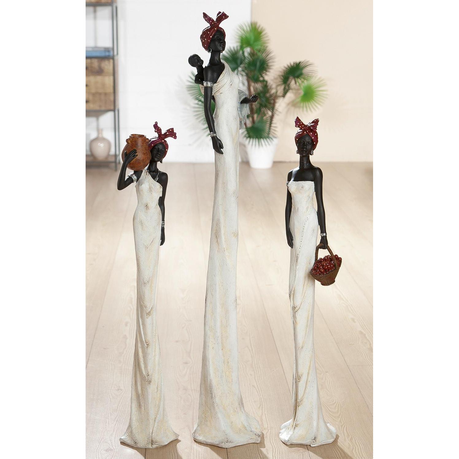 Thumbnail - Gilde, Deko Objekt, Tortugafrau mit Korb