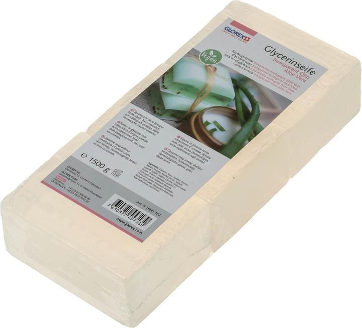Immagine prodotto Glorex Sapone alla glicerina eco con Aloe Vera (Sapone duro)