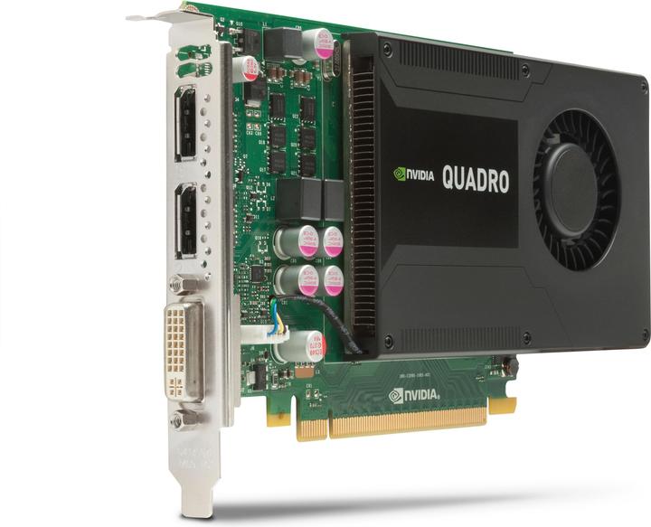 Actual product image HP C2J93AA, Nvidia Quadro K2000 (2 GB)