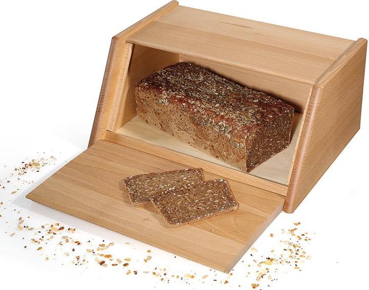 Actual product image Zassenhaus Bread Bin MONTANA Beech 40 x 30 cm