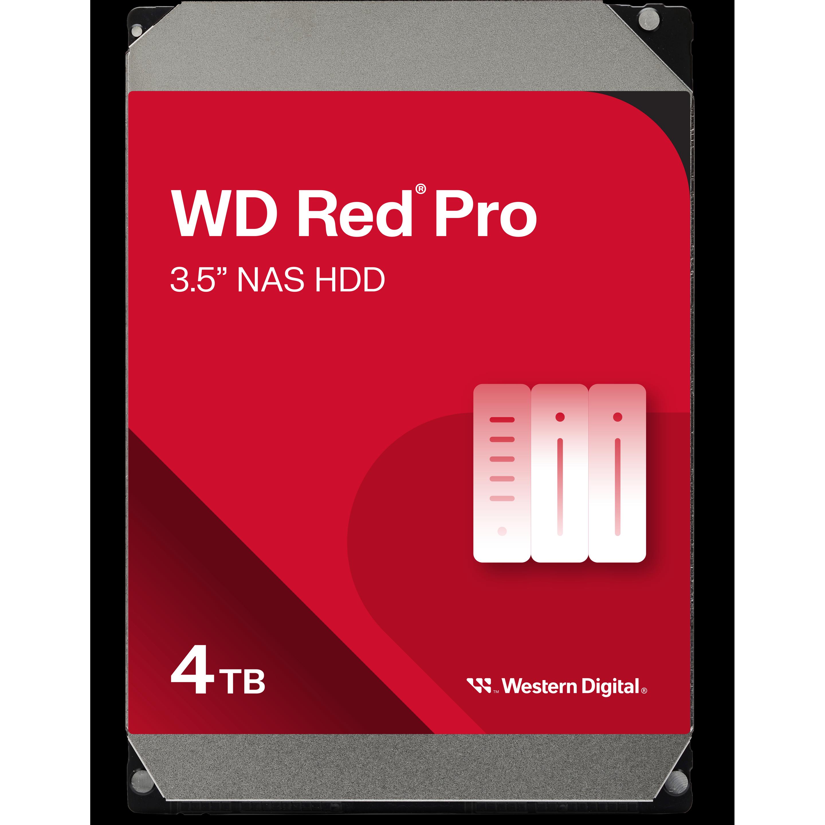 WD Red Pro (4 TB, 3.5", CMR), Festplatte