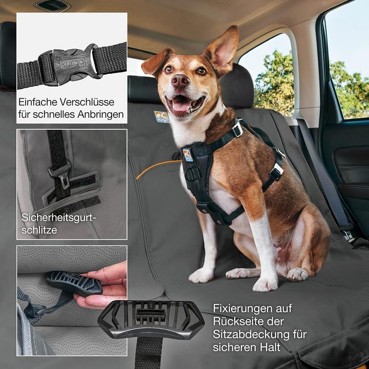 Image du produit Kurgo Couverture de protection pour voiture (Chien, Lavable, Respirant, Ouverture complète)