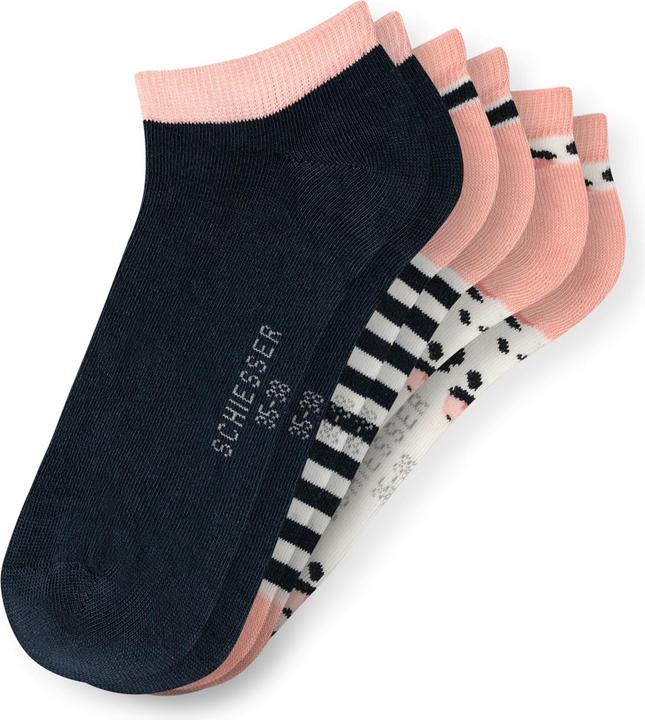 Immagine prodotto Schiesser Sneakersocken "Leo&Stripes" (confezione da 3, 35 - 38)