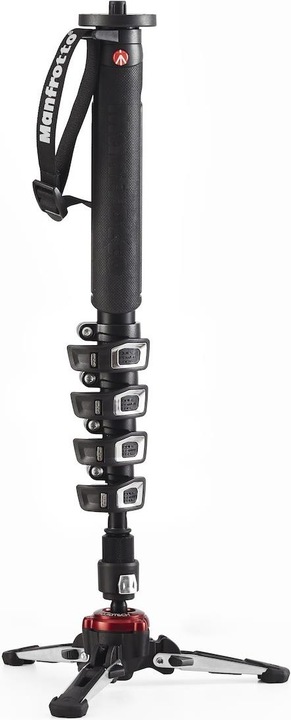 Produktbild Manfrotto XPRO Video Einbeinstativ 5 Sektionen mit Fluid Base (Metall)