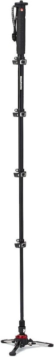 Produktbild Manfrotto XPRO Video Einbeinstativ 5 Sektionen mit Fluid Base (Metall)