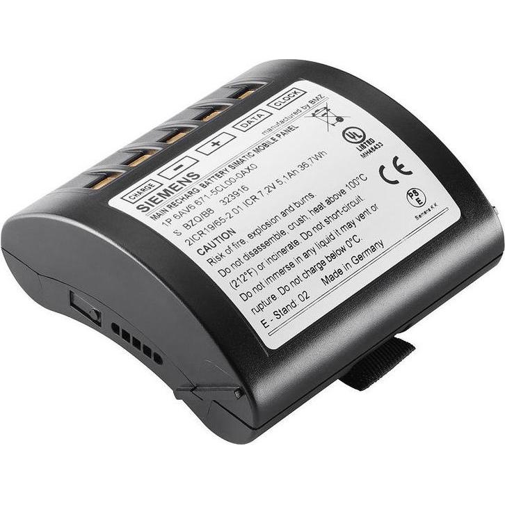 Siemens Batteria principale del dispositivo mobile IWLAN ricaricabile 6AV6671-5CL00-0AX1, Domotica