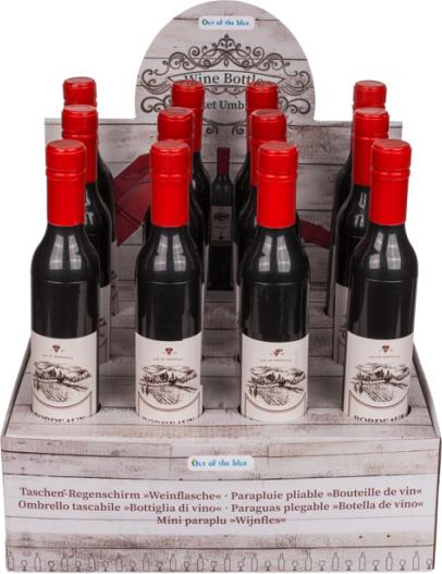 Actual product image Out of the blue Pocket Umbrella Wine Bottle