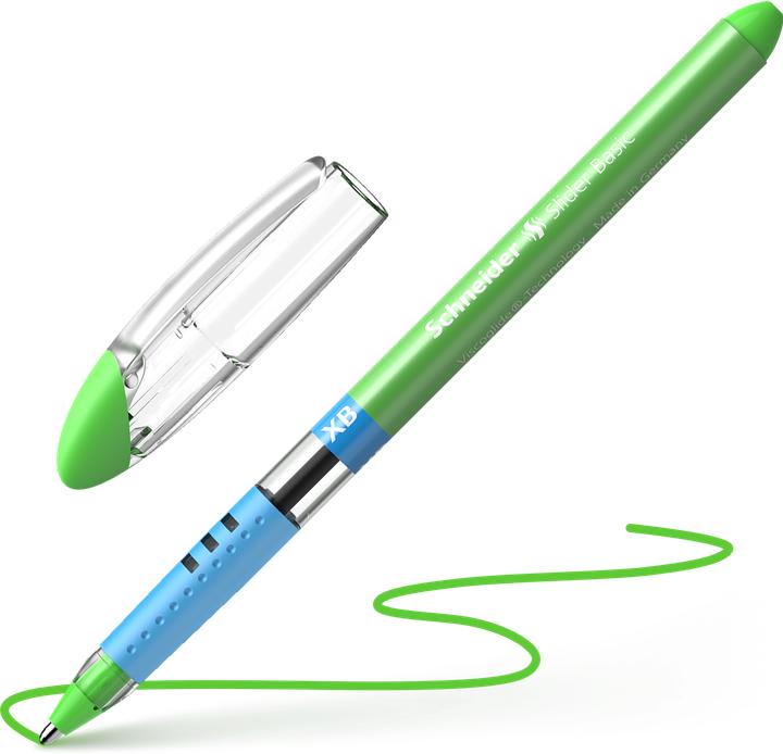 Produktbild Schneider Kugelschreiber Slider Basic (Hellgrün, 1 x)