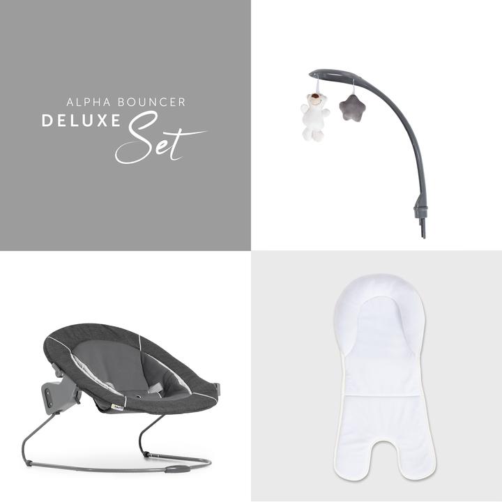 Produktbild Hauck Alpha Bouncer Deluxe Melange grey
