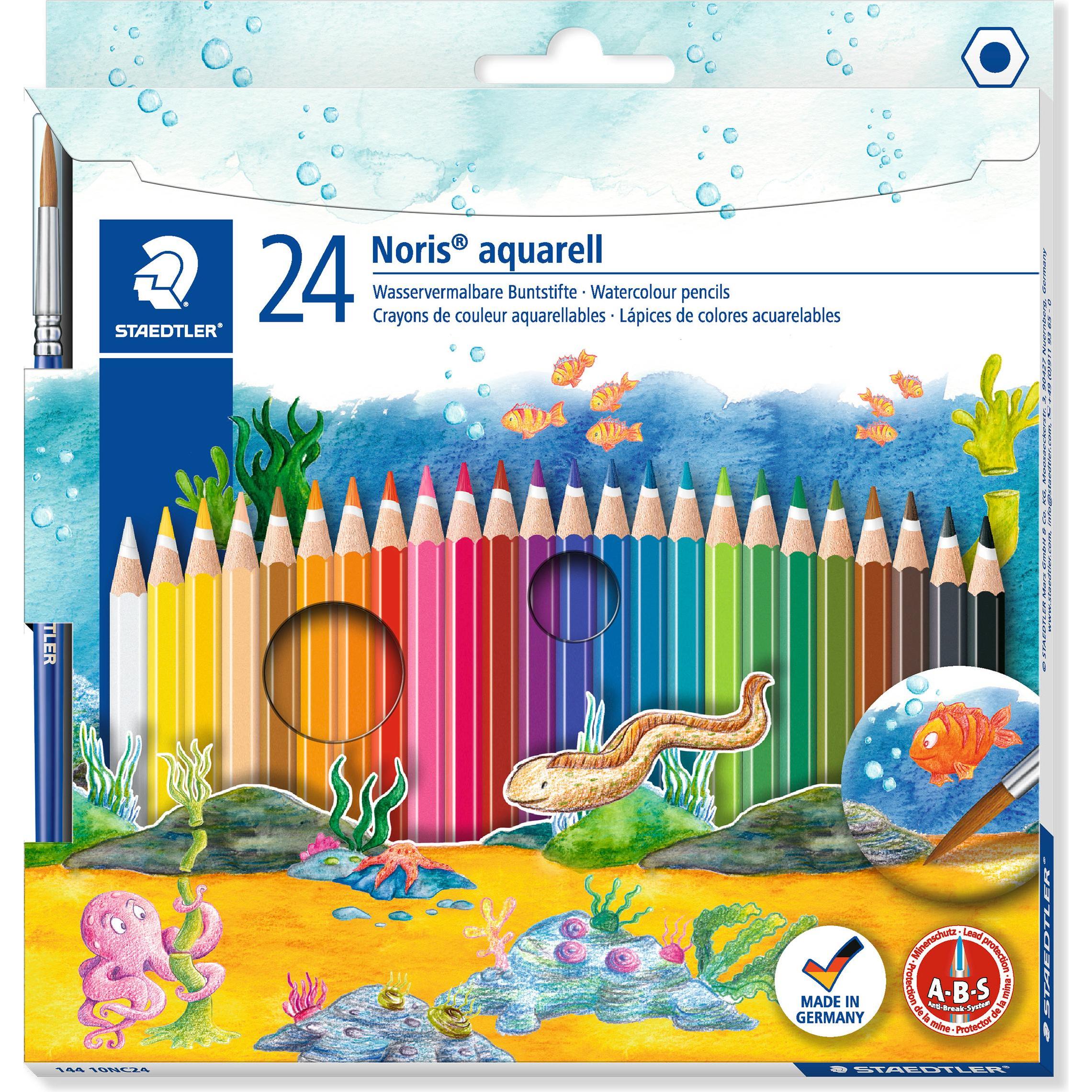 Staedtler, Malstifte, Noris Club (Mehrfarbig, 24 x)