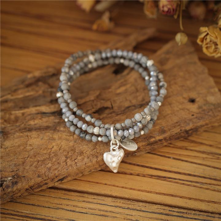 Andreani Armband mit echtem Picasso Jaspis (8 cm)