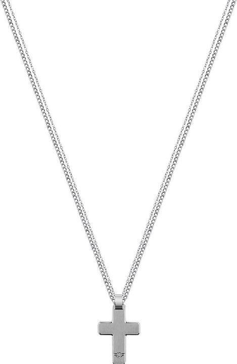 Police Collier à pans coupés (Métal, 50 - 70 cm)