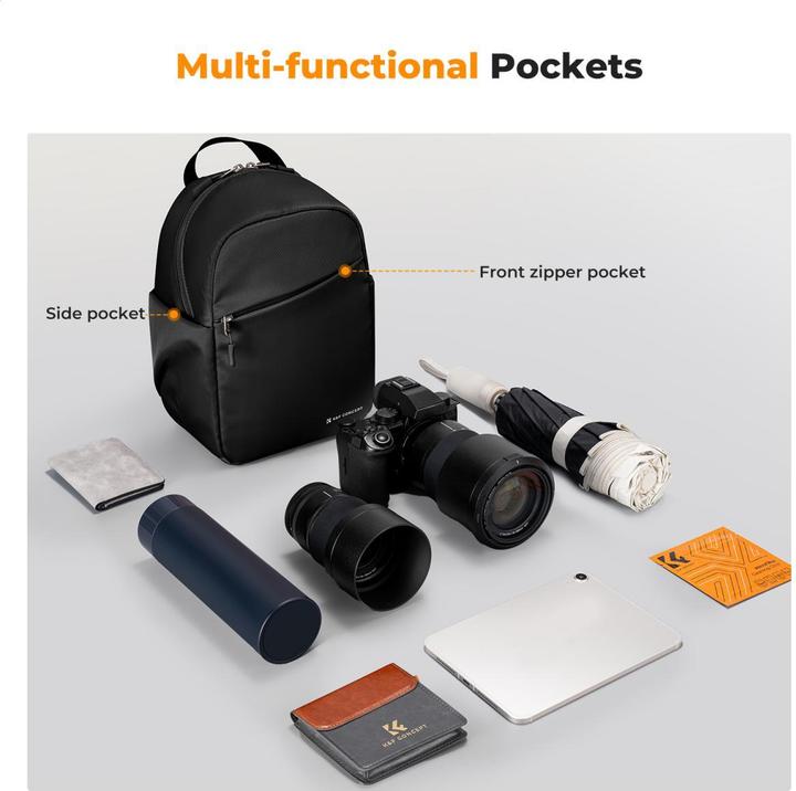 Produktbild K&F Concept Sling Bag 5L Urban Wander 08 (Black) (5 l)