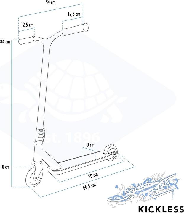 Image du produit Schildkröt Un scooter de cascadeur sans moteur