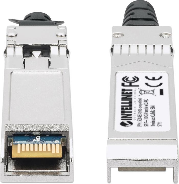 Actual product image Intellinet SFP+ 10G Passive DAC Twinax Cable 5.0m HPE-comp. (CAT6, 5 m)