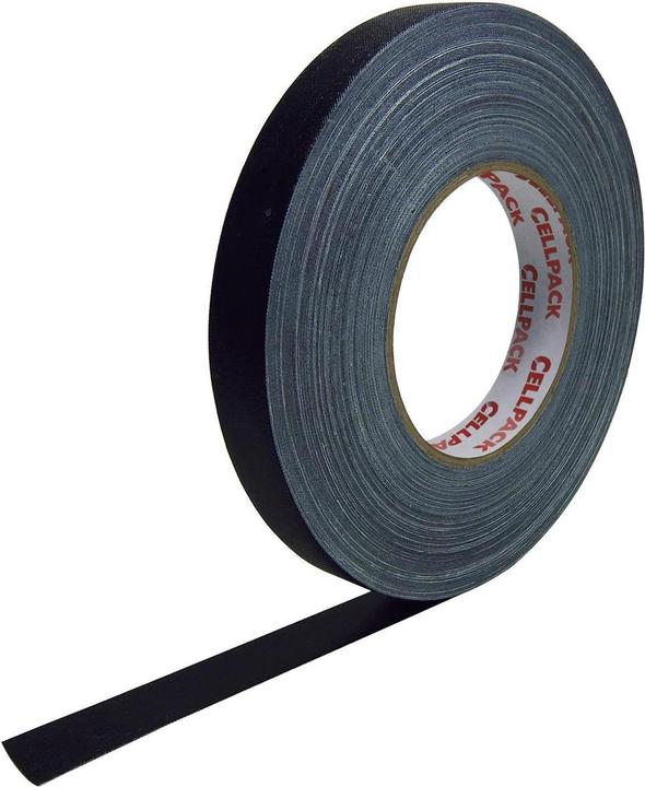 Image du produit CellPack Ruban adhésif tissé No. 90 Noir (19 mm)