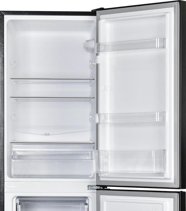 Produktbild CHiQ FBM157L42 - Koel-vriescombinatie - 157 Liter (109 + 48) - Donker RVS - Omkeerbare deuren (157 l)