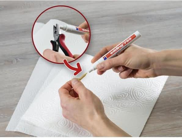 Immagine prodotto Edding Marcatore a vernice 750, rosso (1 x)