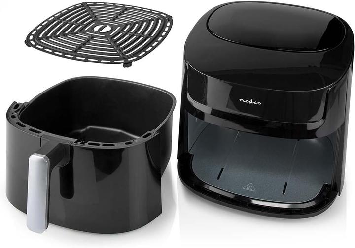 Productafbeelding Nedis Heteluchtfriteuse | 7,2 l | Timer: 240 min | Aantal vooraf ingestelde programma's: 8 | Digitaal |