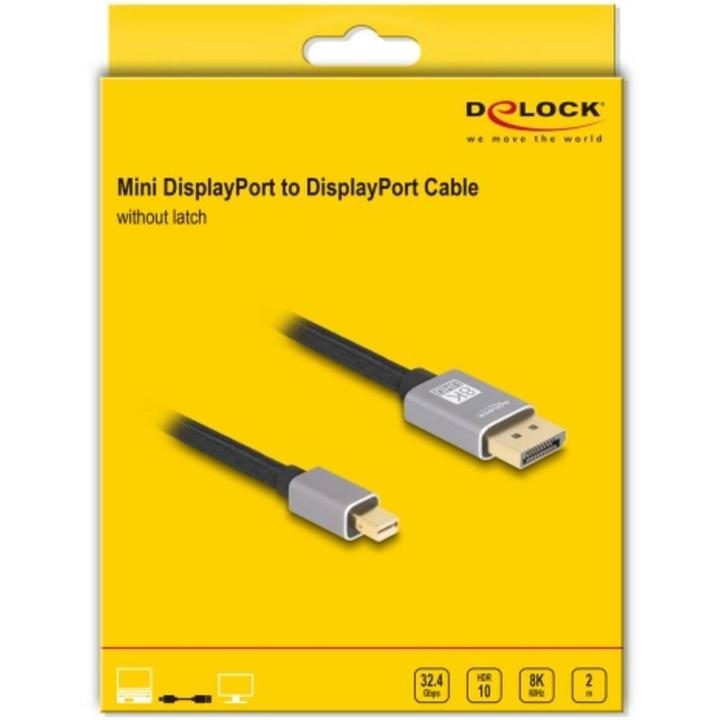 Produktbild Delock Mini DisplayPort — DisplayPort (2 m)