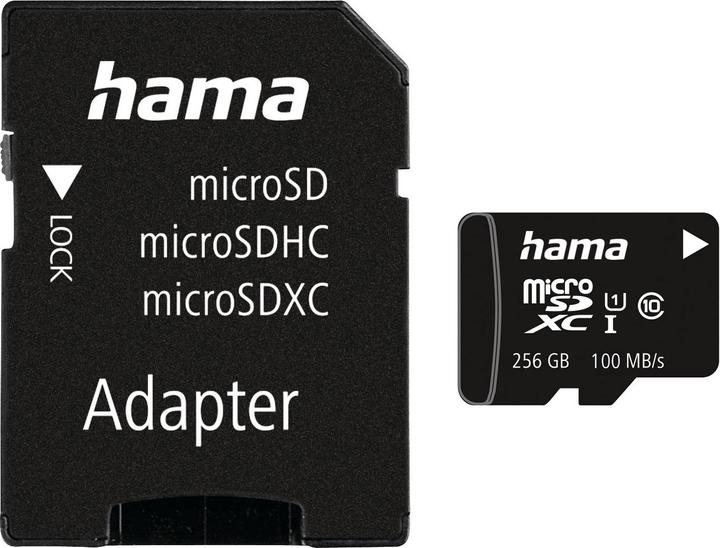 Hama 124171 (256 GB, microSDXC, U1, UHS-I)