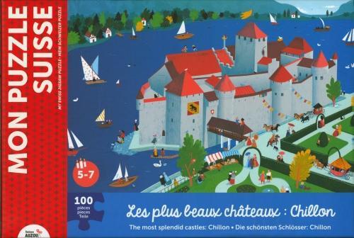 Les plus beaux châteaux : Chillon : 100 pièces 5-7 ans (100 pièces)