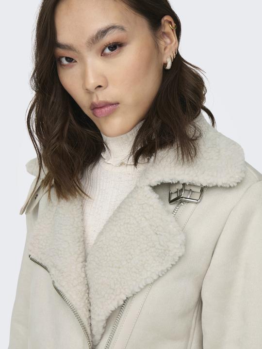 Actual product image Only Lapel collar jacket aviator jacket (S)