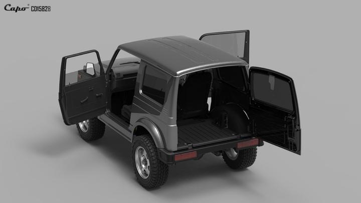 Actual product image Capo Racing Capo Sixer1 Samurai (Kit)