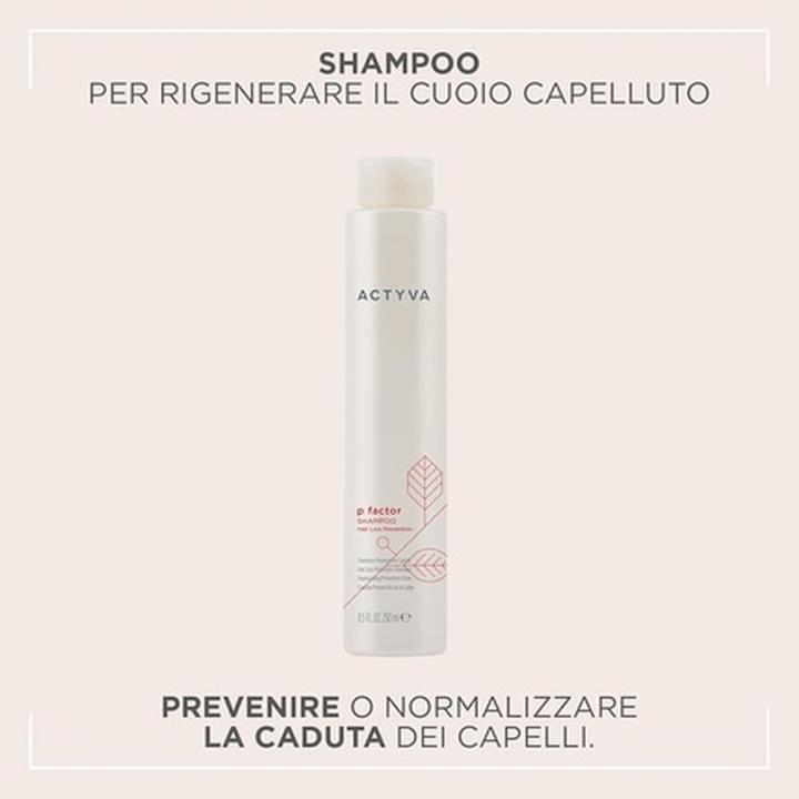 Produktbild Kemon Actyva P-Factor Shampoo 250ml (250 ml, Flüssiges Shampoo)