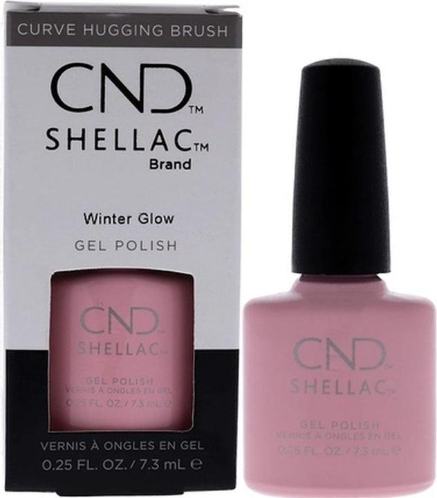 Produktbild CND Shellac - Color Coat Winter Glow (Nude, Rosa, UV-Gel Lack)