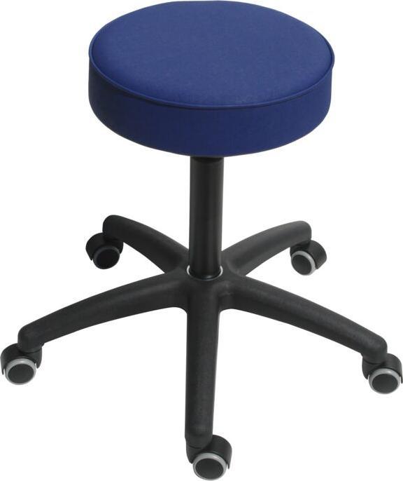 Actual product image Lotz ® Drehhocker Kunststoff mit Doppelrollen