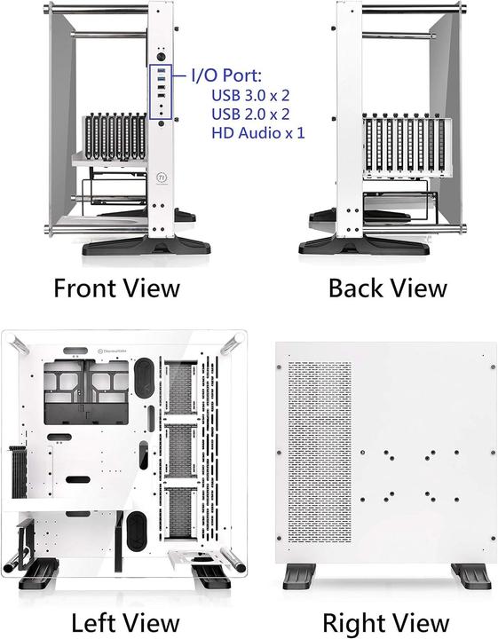 Image du produit Thermaltake Étui Core P3 (CA-1G4-00M6WN-05) (ATX, mATX, Mini-ITX)