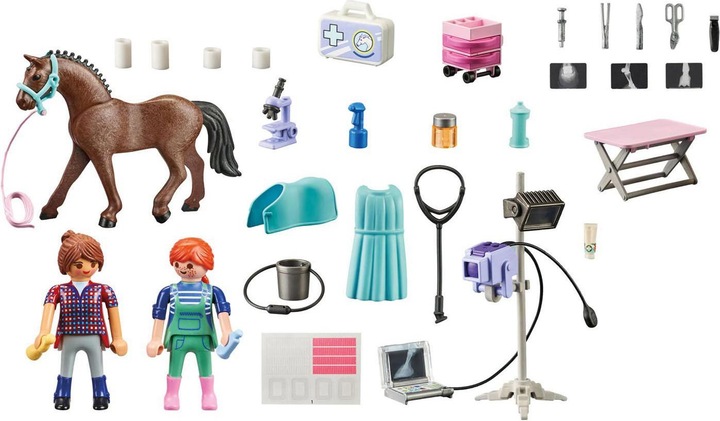 Produktbild Playmobil Tierärztin für Pferde (71241, Playmobil Country)
