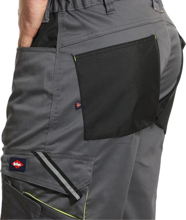 Actual product image Lee Cooper Mens Stretch Reflective Multi Pocket Cargo Shorts (32)