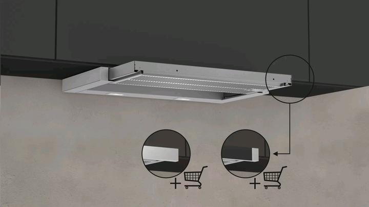 Image du produit Neff D46ED52X1 (Hotte écran plat)