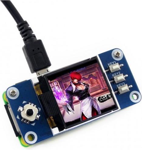 Immagine prodotto WaveShare Display LCD 128x128 da 1,44 pollici HAT per Raspberry Pi