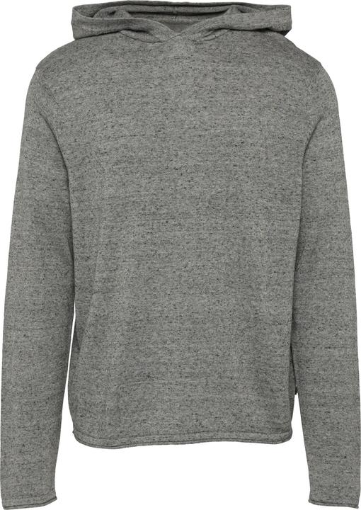 Actual product image S.Oliver Strickpullover Gestrickter Hoodie aus Melangegarn (S)