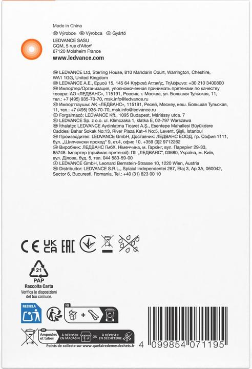 Image du produit Ledvance Lampe LED à réflecteur (E27, 10 W, 633 lm, 6 x, G)