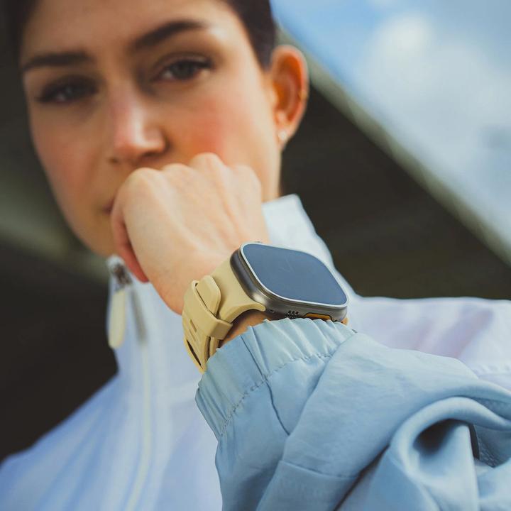 Actual product image Decoded Ultra Traction - Silicone wristband for Apple Watch (Liquid silicone, Silicone)