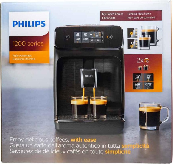 Actual product image Philips EP1200/00 Espresso Coffee maker, Black (EU plug)