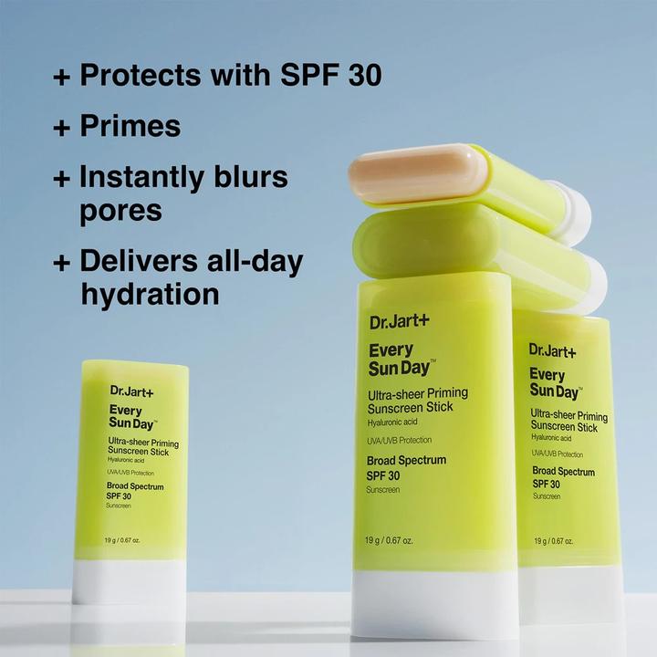 Actual product image Dr. Jart+ Dr.Jart+ Every Sun Day Ultra-Sheer Priming Sunscreen (Sun stick, SPF 30, 19 ml)