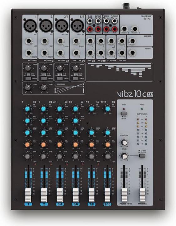 Actual product image LD Systems VIBZ 10 C 10-channel mixing console