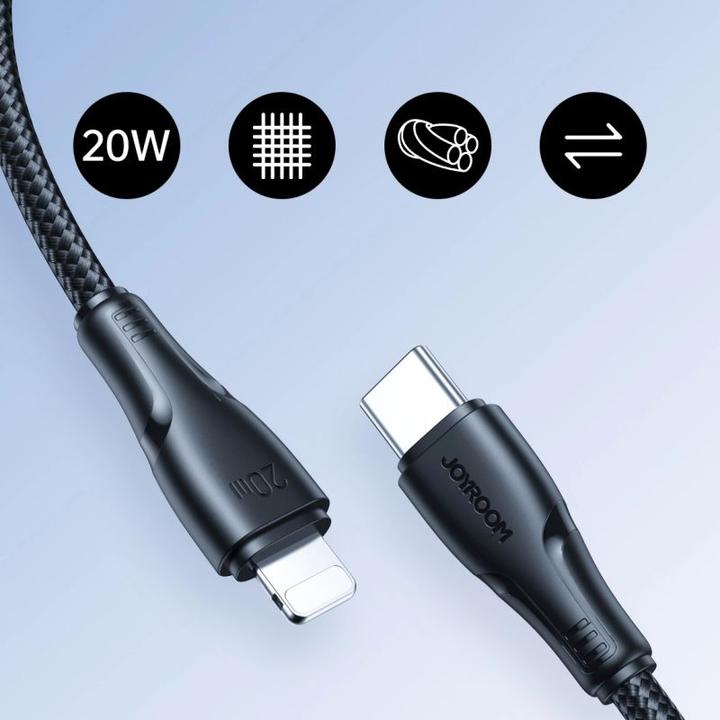 Image du produit Joyroom USB type C - Lightning (0.25 m, USB 2.0, 20 W)