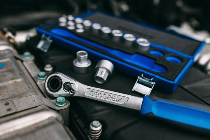 Actual product image Gedore 19 SKU-20 Socket spanner set 1/2", 14 pieces, 10-24 mm (13 mm, 16 mm, 18 mm, 15 mm, 14 mm, 22 mm, 24 mm, 12 mm, 21 mm, 17 mm, 10 mm, 23 mm, 20 mm, 11 mm, 19 mm)