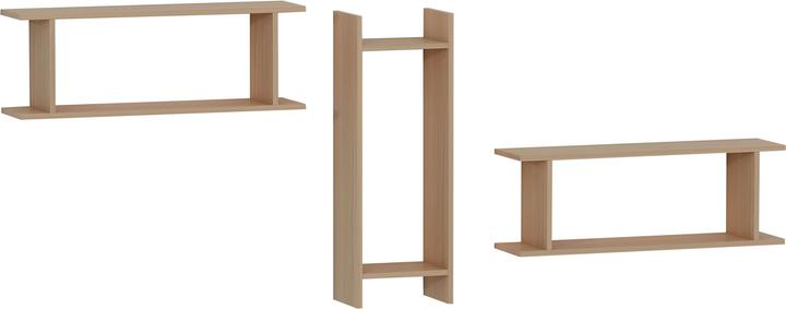 Actual product image VCM Wood wall shelf Sirola Maxi (188 x 20 x 80 cm)
