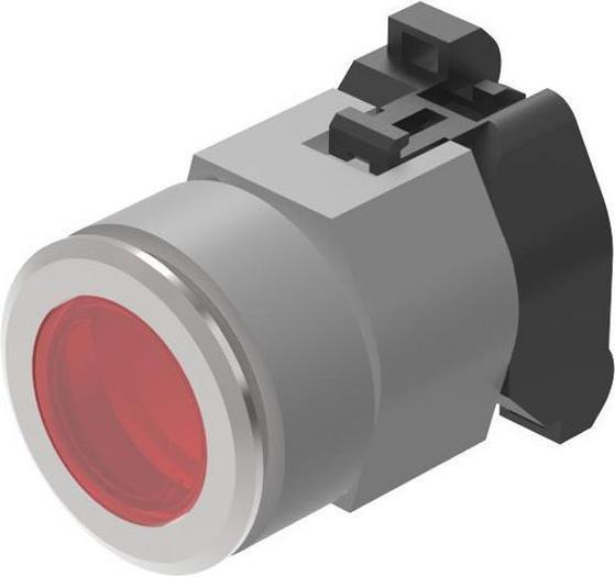 Actual product image EAO switch actuator red, momentary, 30.5mm
