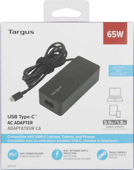 Immagine prodotto Targus Caricatore USB-C PD (65 W)