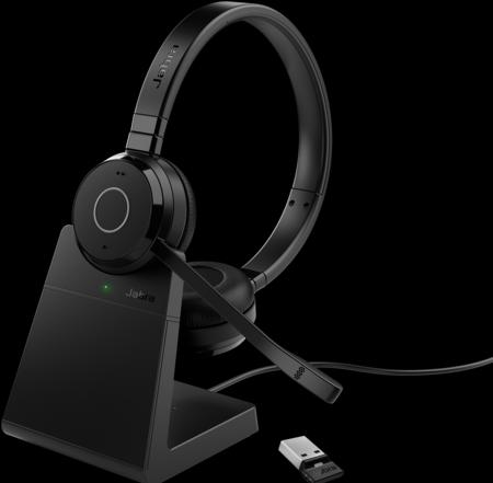 Immagine prodotto Jabra Evolve 65 TE MS Stereo NC (Bluetooth, USB-A) incl. caricatore (Senza fili, USB-A)